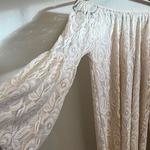 Off the Shoulder Lace Dress  NWOT